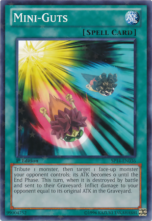 Mini Guts [SP14-EN036] Starfoil Rare | Devastation Store