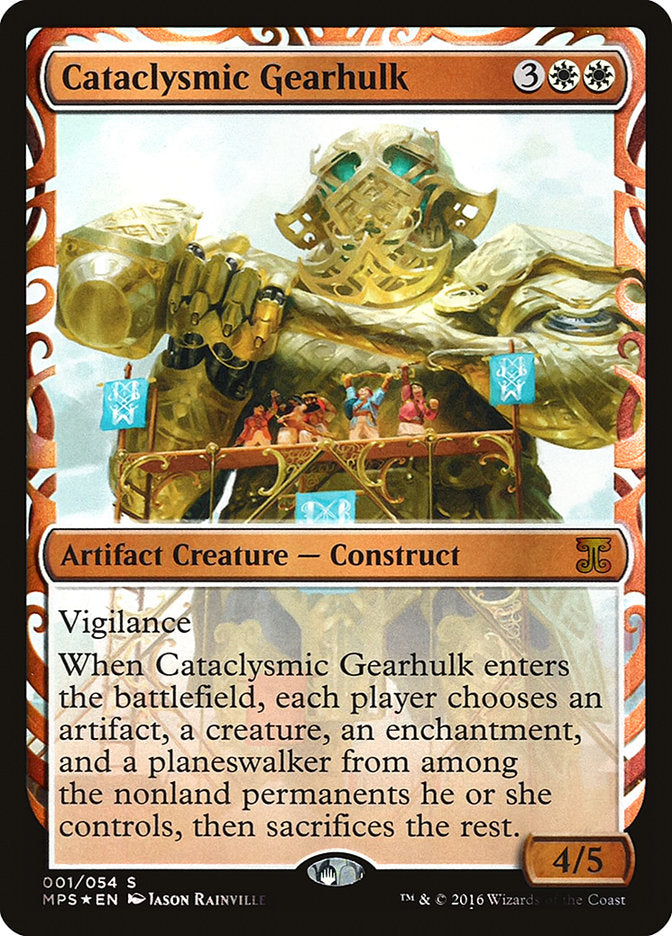 Cataclysmic Gearhulk [Kaladesh Inventions] | Devastation Store