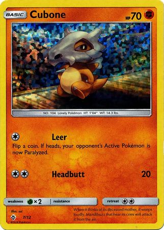 Cubone (7/12) [McDonald's Promos: 2018 Collection] | Devastation Store