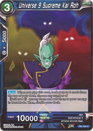Universe 9 Supreme Kai Roh [TB1-034] | Devastation Store