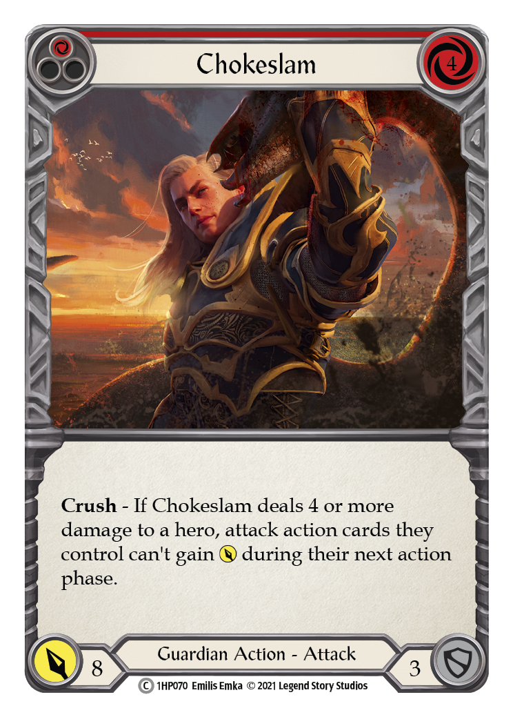 Chokeslam (Red) [1HP070] | Devastation Store