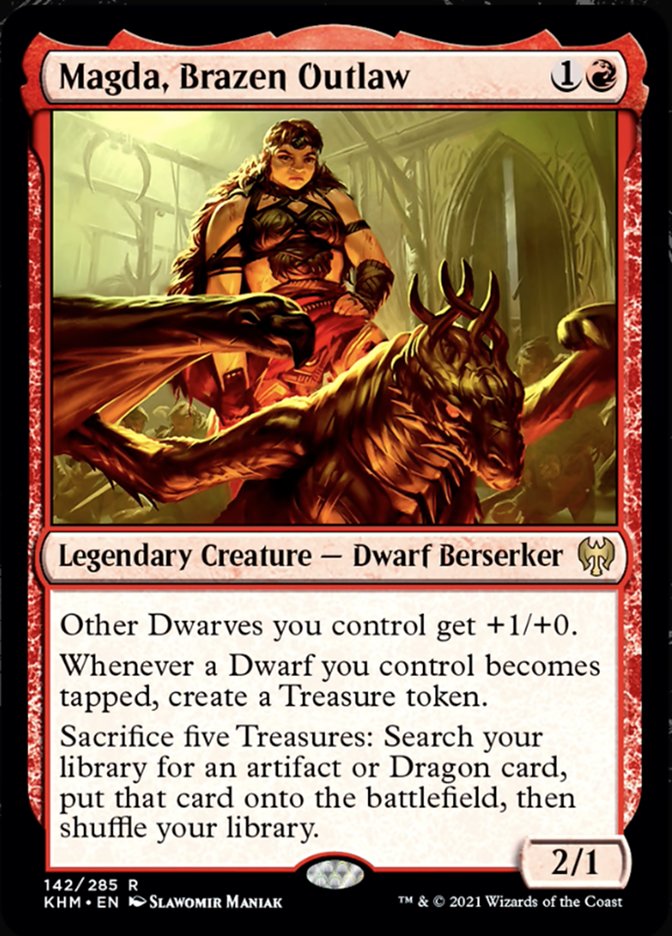 Magda, Brazen Outlaw [Kaldheim] | Devastation Store