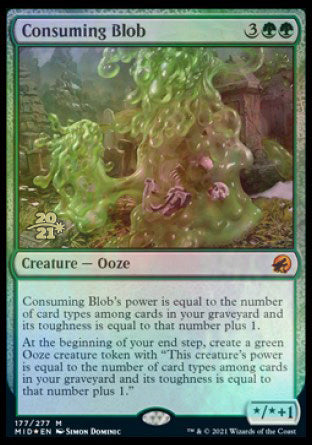 Consuming Blob [Innistrad: Midnight Hunt Prerelease Promos] | Devastation Store