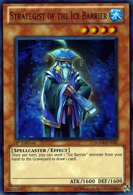 Strategist of the Ice Barrier [HA04-EN052] Super Rare | Devastation Store