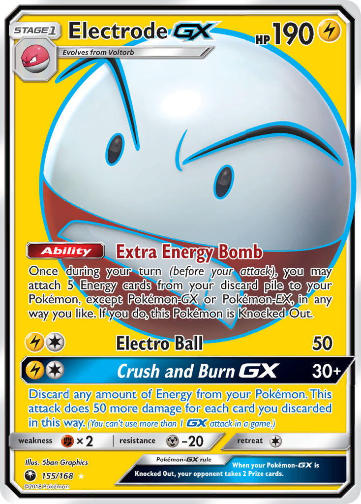 Electrode GX (155/168) [Sun & Moon: Celestial Storm] | Devastation Store