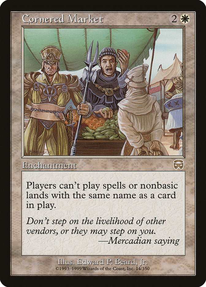 Cornered Market [Mercadian Masques] - Devastation Store | Devastation Store