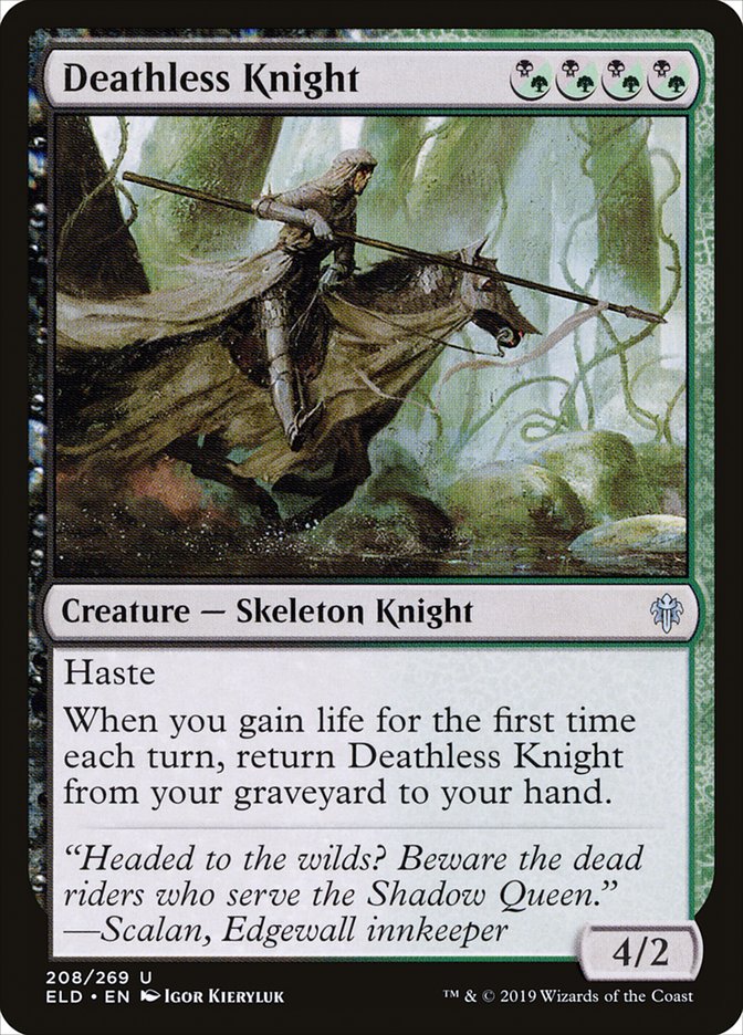 Deathless Knight [Throne of Eldraine] | Devastation Store