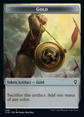 Gold // Dragon Double-sided Token [Commander Legends: Battle for Baldur's Gate Tokens] | Devastation Store