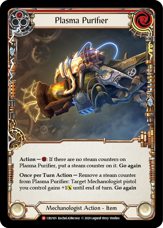 Plasma Purifier [CRU105] 1st Edition Rainbow Foil - Devastation Store | Devastation Store