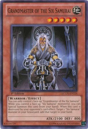 Grandmaster of the Six Samurai [LCGX-EN226] Common | Devastation Store