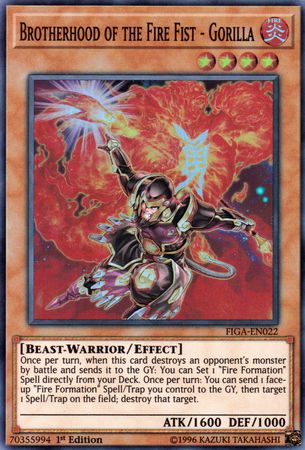 Brotherhood of the Fire Fist - Gorilla [FIGA-EN022] Super Rare | Devastation Store