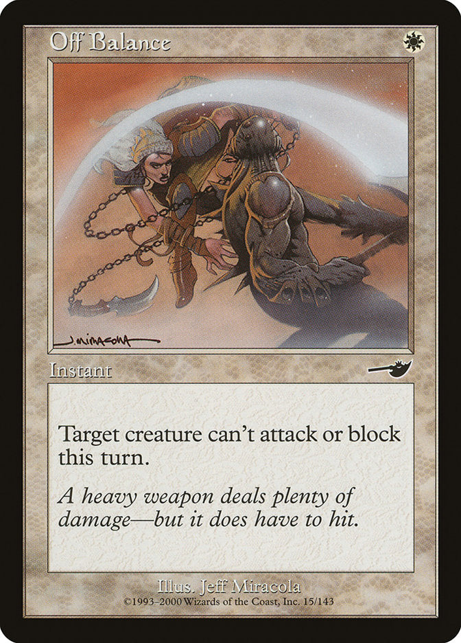 Off Balance [Nemesis] | Devastation Store