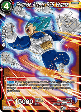 Surprise Attack SSB Vegeta (Starter Deck - Pride of the Saiyans) (SD15-05) [Cross Spirits] | Devastation Store