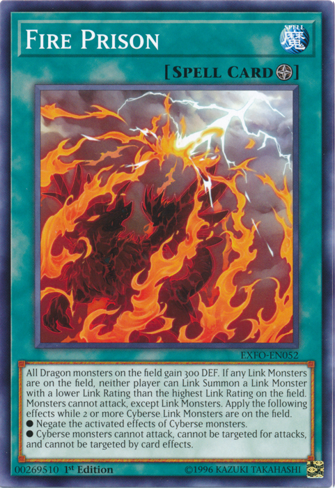 Fire Prison [EXFO-EN052] Common | Devastation Store