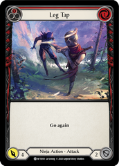 Leg Tap (Red) [WTR101] Unlimited Edition Rainbow Foil - Devastation Store | Devastation Store