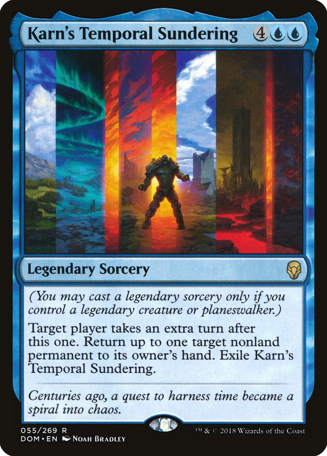 Karn's Temporal Sundering [Dominaria] - Devastation Store | Devastation Store