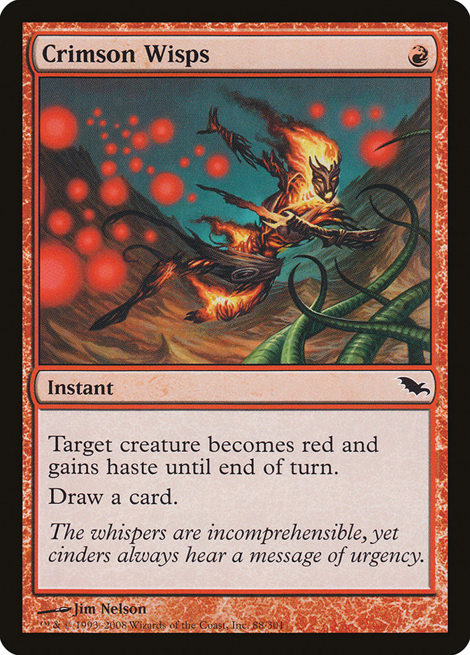 Crimson Wisps [Shadowmoor] | Devastation Store