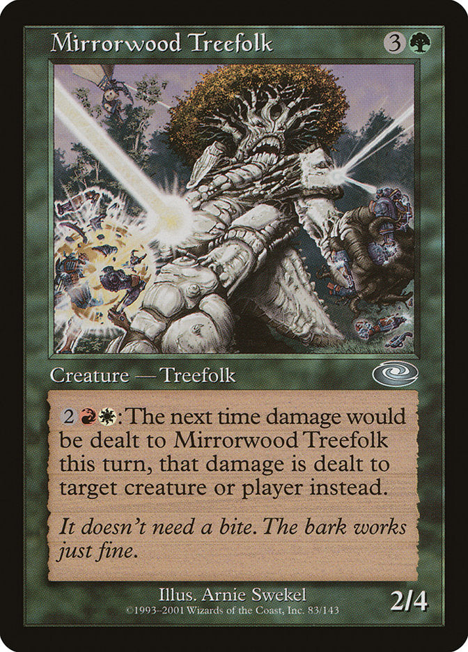 Mirrorwood Treefolk [Planeshift] | Devastation Store