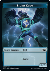 Cat // Storm Crow Double-sided Token [Unfinity Tokens] | Devastation Store