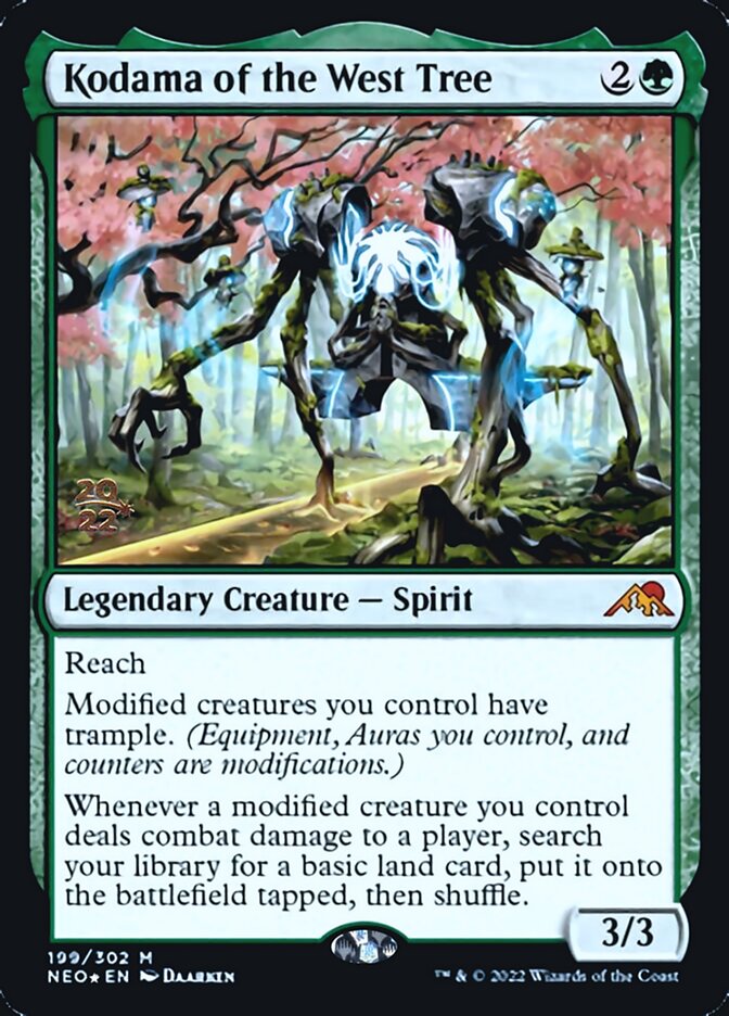 Kodama of the West Tree [Kamigawa: Neon Dynasty Prerelease Promos] | Devastation Store