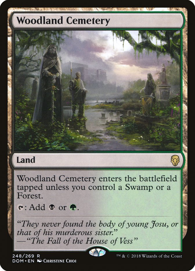 Woodland Cemetery [Dominaria] | Devastation Store