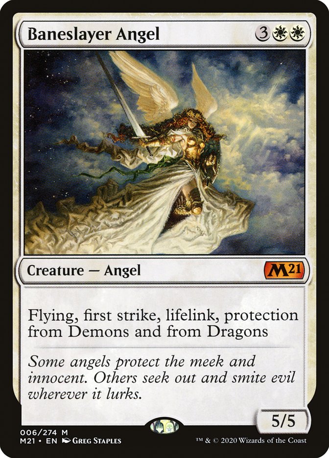 Baneslayer Angel [Core Set 2021] | Devastation Store