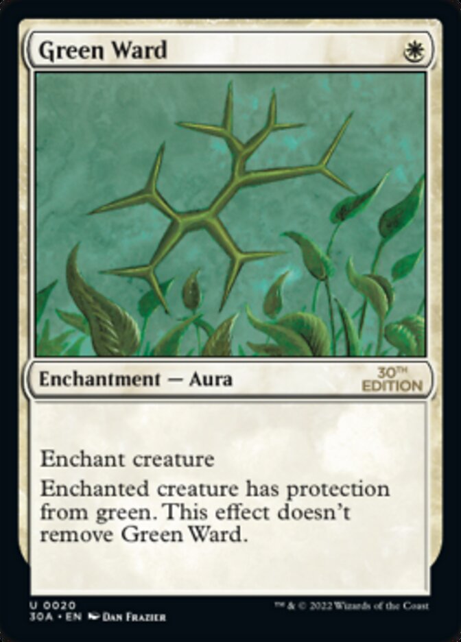 Green Ward [30th Anniversary Edition] | Devastation Store