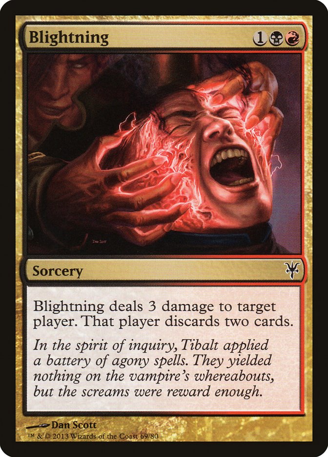 Blightning [Duel Decks: Sorin vs. Tibalt] - Devastation Store | Devastation Store