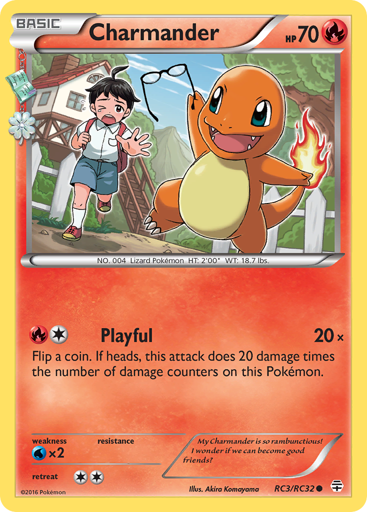 Charmander (RC3/RC32) [XY: Generations] | Devastation Store