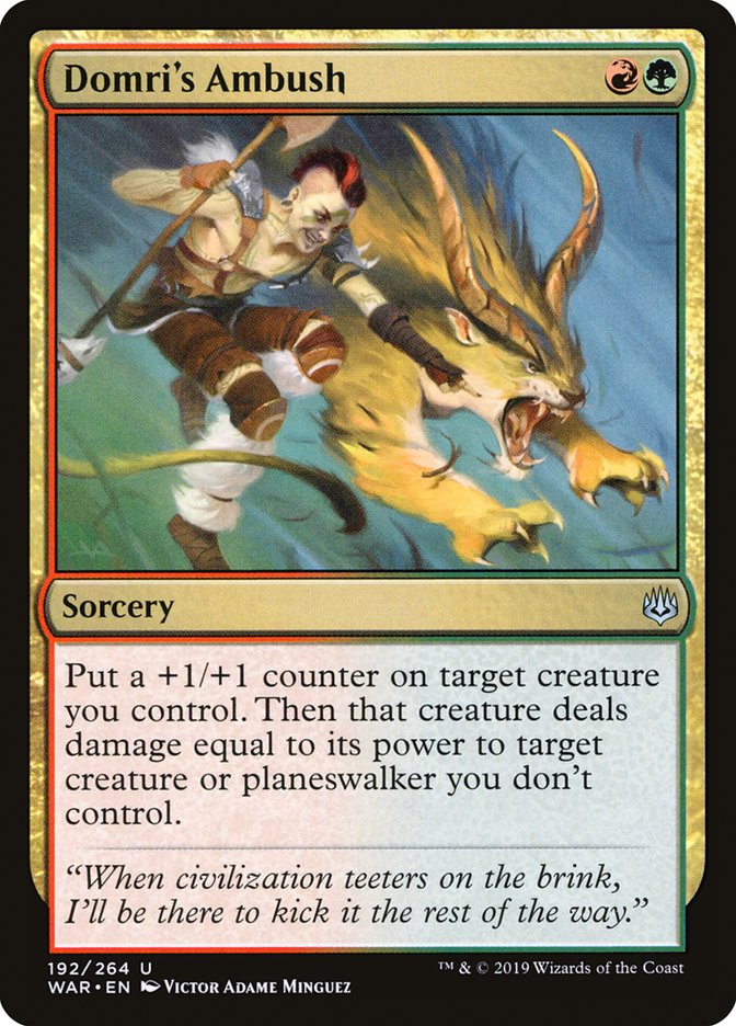 Domri's Ambush [War of the Spark] | Devastation Store