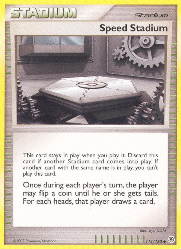Speed Stadium (114/130) [Diamond & Pearl: Base Set] | Devastation Store