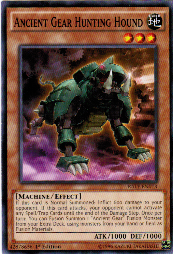 Ancient Gear Hunting Hound [RATE-EN013] Common | Devastation Store