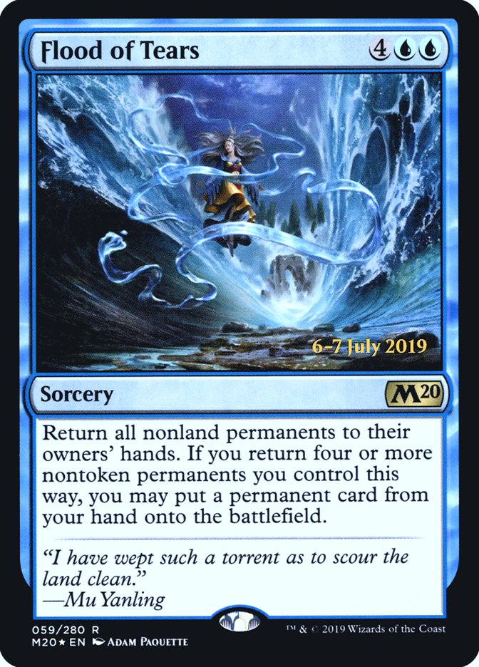 Flood of Tears  [Core Set 2020 Prerelease Promos] | Devastation Store