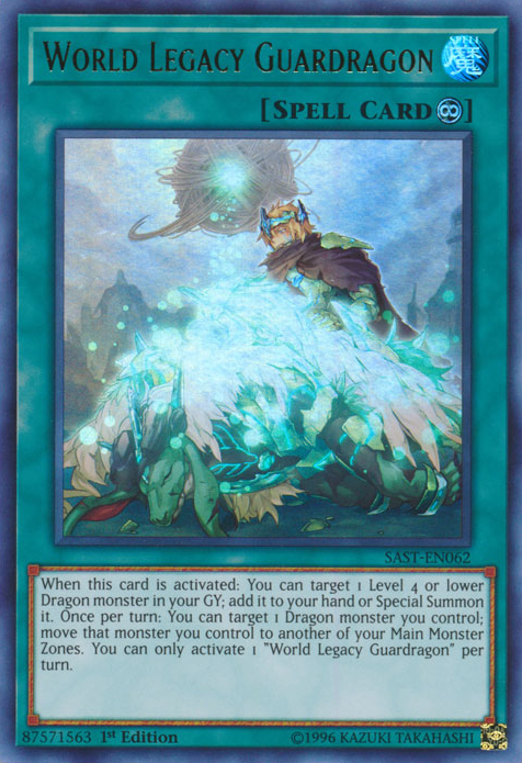 World Legacy Guardragon [SAST-EN062] Ultra Rare | Devastation Store