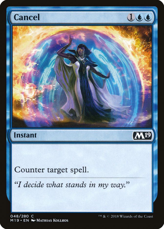 Cancel [Core Set 2019] | Devastation Store