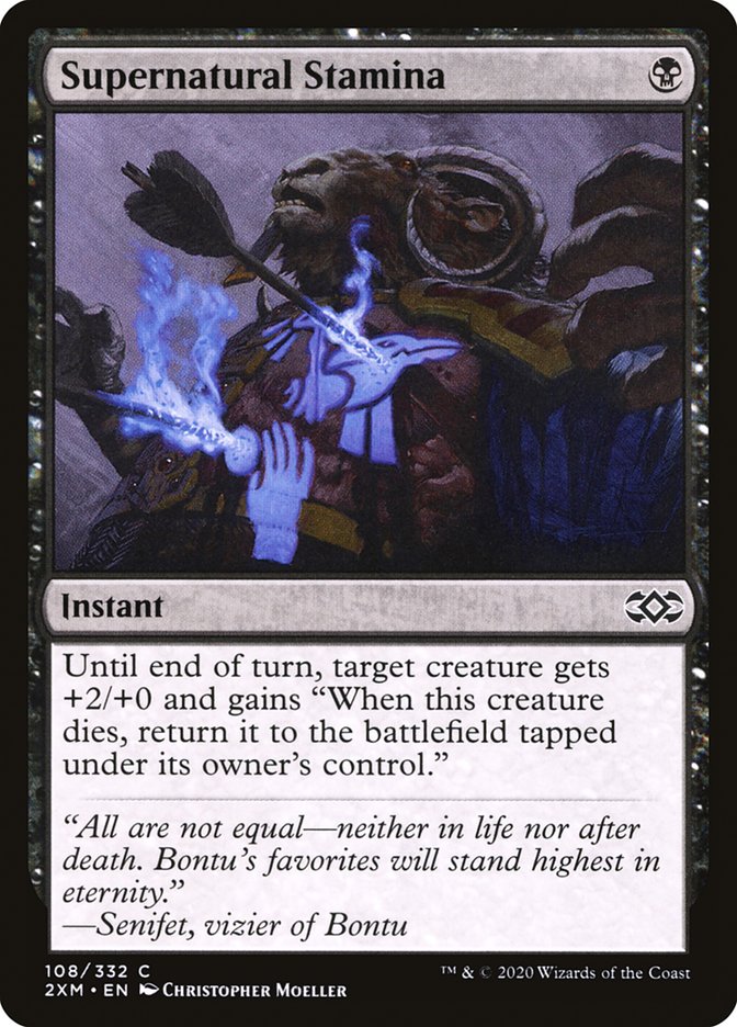 Supernatural Stamina [Double Masters] | Devastation Store