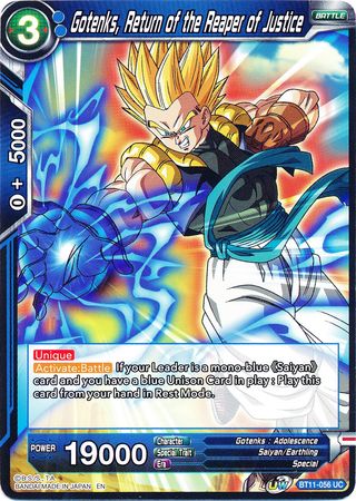 Gotenks, Return of the Reaper of Justice [BT11-056] | Devastation Store
