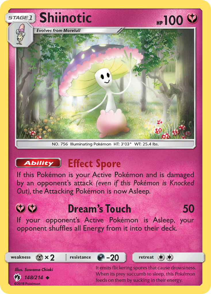 Shiinotic (148/214) [Sun & Moon: Lost Thunder] | Devastation Store