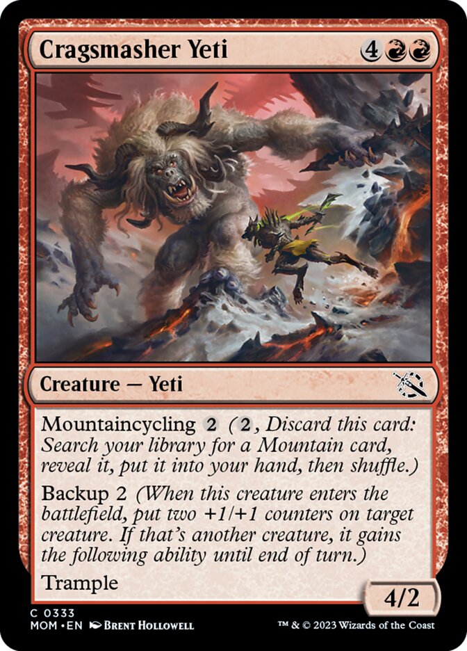 Cragsmasher Yeti [March of the Machine] | Devastation Store