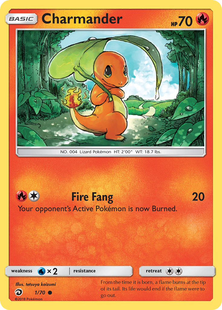 Charmander (1/70) [Sun & Moon: Dragon Majesty] | Devastation Store