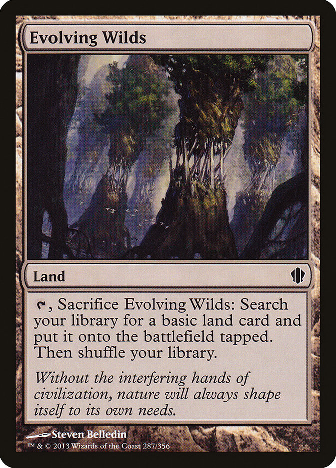 Evolving Wilds [Commander 2013] | Devastation Store