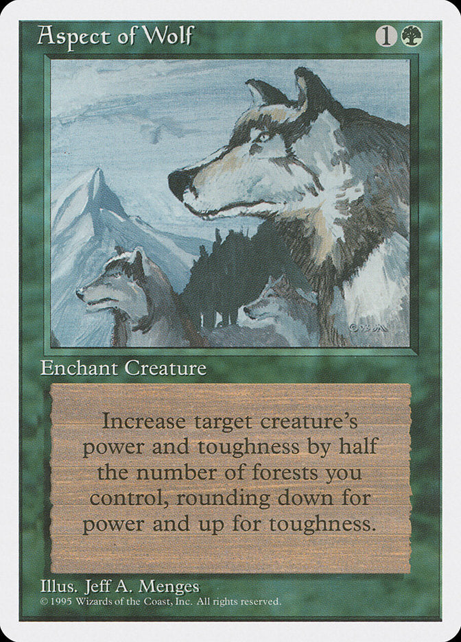 Aspect of Wolf [Fourth Edition] - Devastation Store | Devastation Store