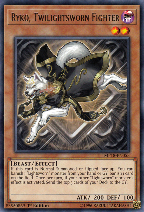 Ryko, Twilightsworn Fighter [MP18-EN053] Rare | Devastation Store
