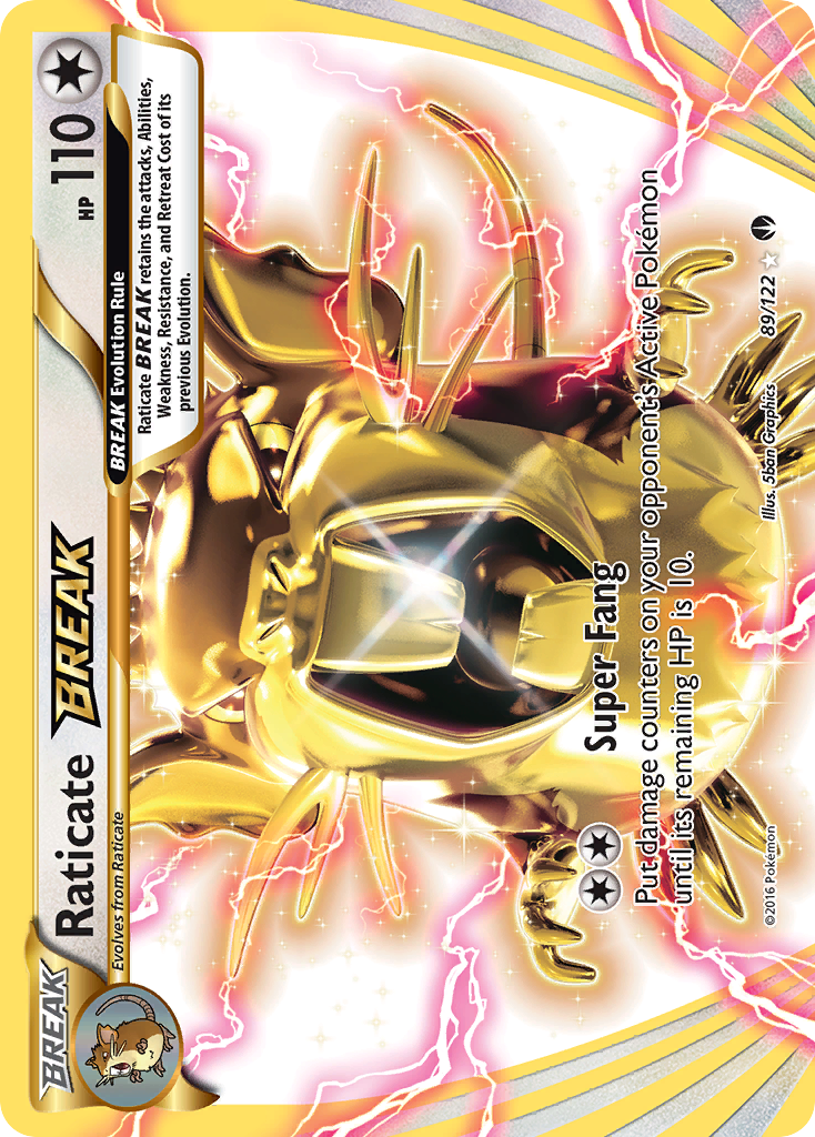 Raticate BREAK (89/122) [XY: BREAKpoint] | Devastation Store