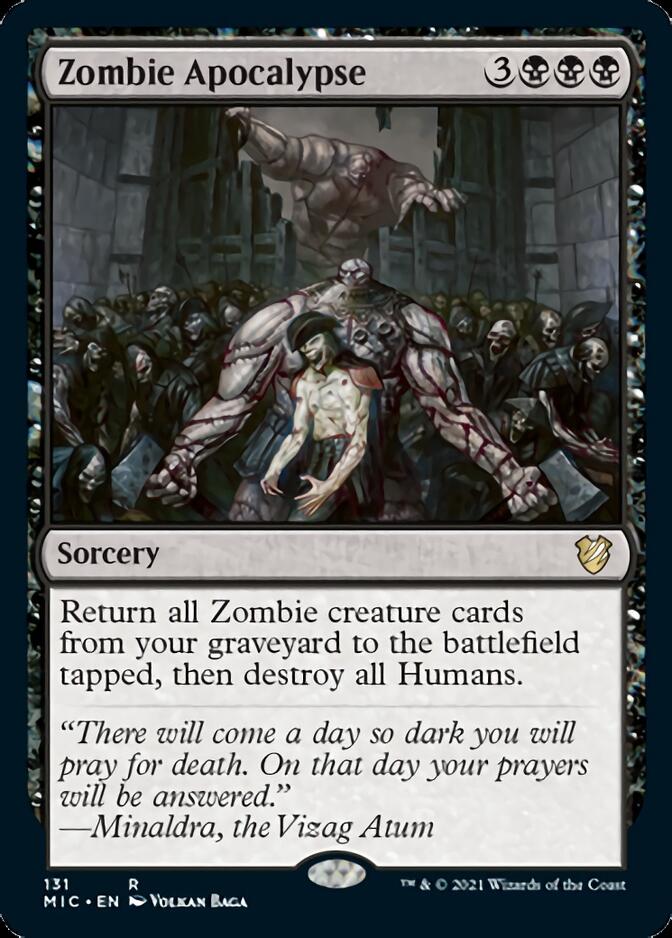 Zombie Apocalypse [Innistrad: Midnight Hunt Commander] | Devastation Store