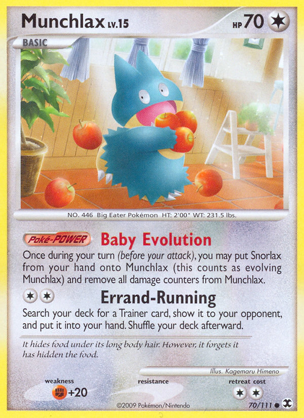 Munchlax (70/111) [Platinum: Rising Rivals] | Devastation Store