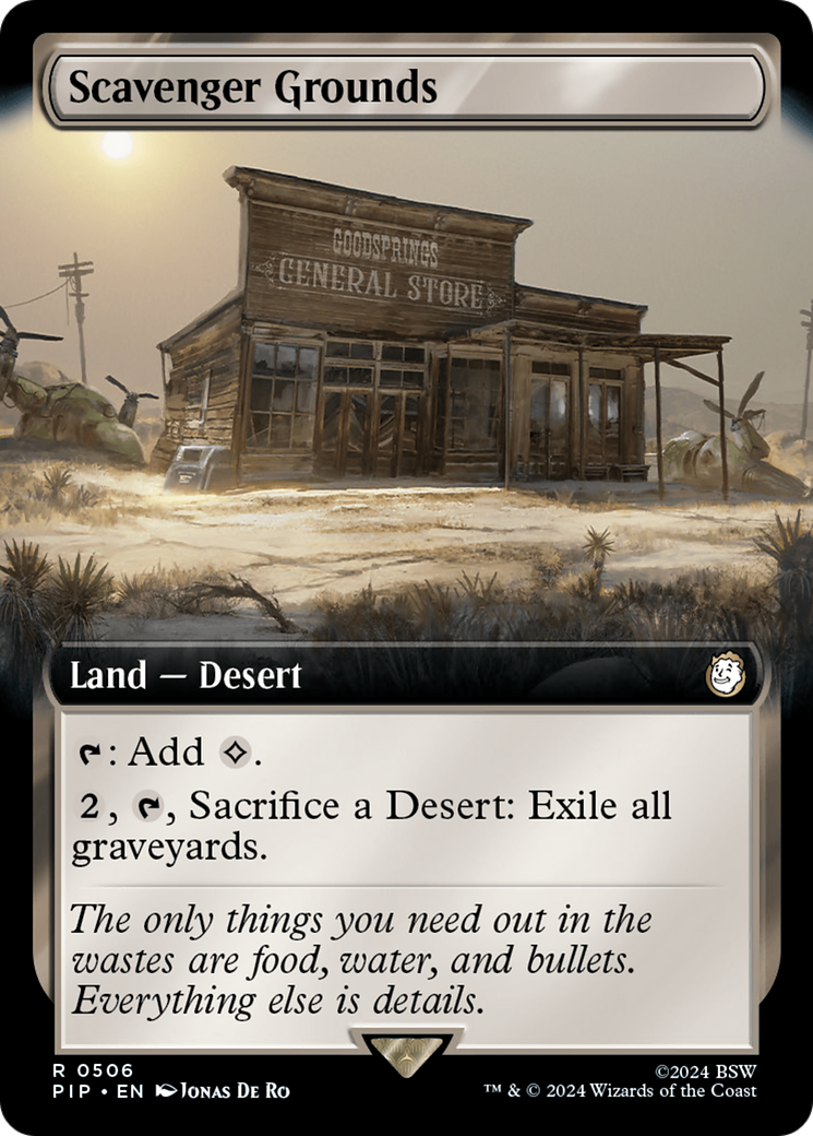 Scavenger Grounds (Extended Art) [Fallout] | Devastation Store