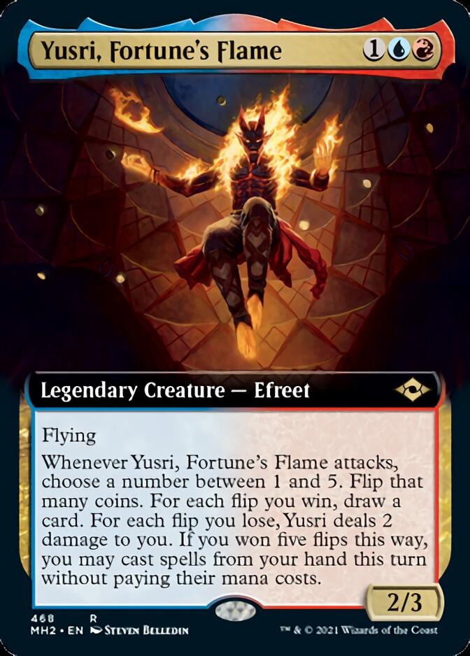 Yusri, Fortune's Flame (Extended Art) [Modern Horizons 2] | Devastation Store