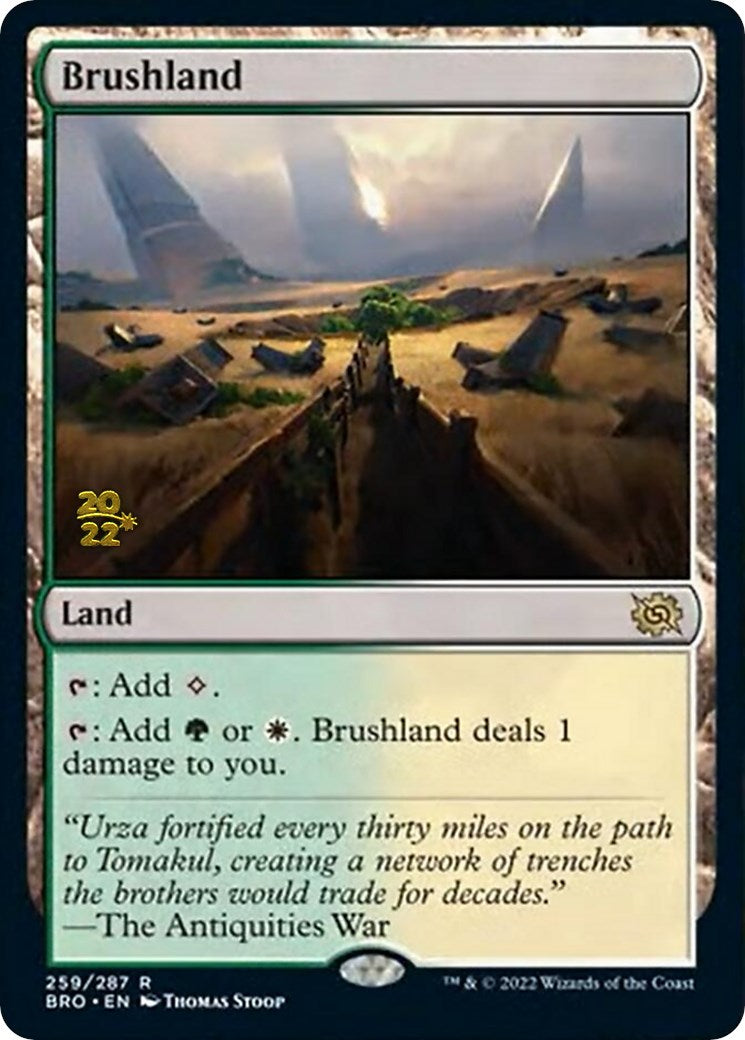 Brushland [The Brothers' War Prerelease Promos] | Devastation Store