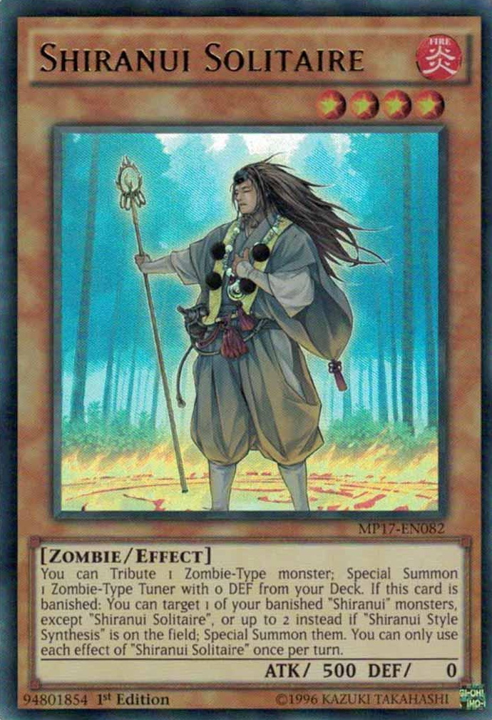 Shiranui Solitaire [MP17-EN082] Ultra Rare | Devastation Store
